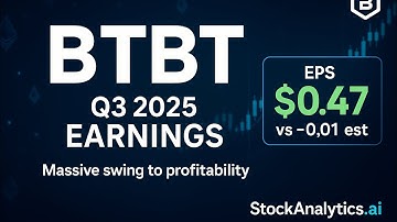 🚨 $BTBT Earnings REVEALED: BTBT: Bit Digital, Inc. Q3 2025