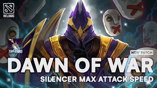[NEW PATCH] DAWN OF WAR DOTA 2 - SILENCER MAX ATK SPEED BUILD
