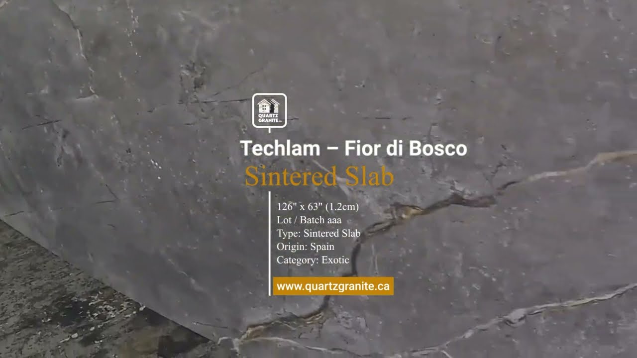 Techlam Fior di Bosco Sintered Slab | Elegant Stone Surfaces