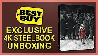 Schindler's List Best Buy Exclusive 4K+2D Blu-ray SteelBook Unboxing