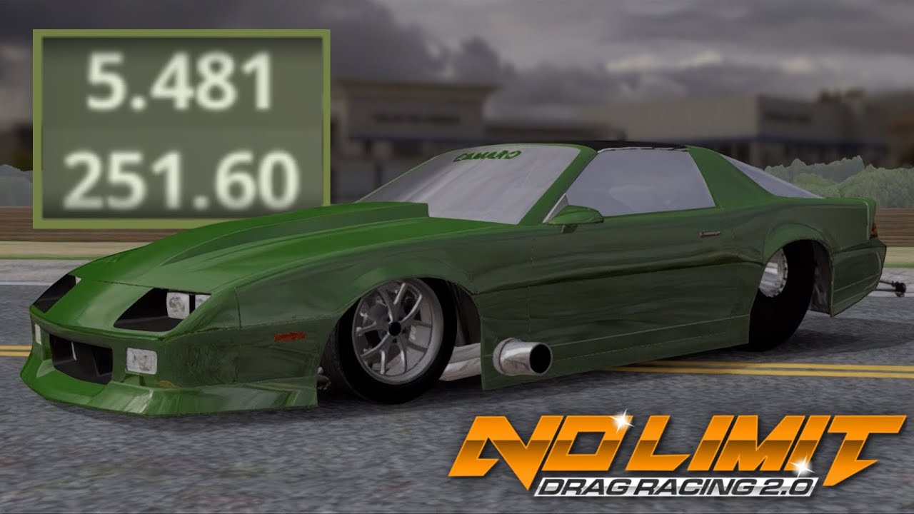 5.4 Iroc-Z Camaro Tune - No Limit Drag Racing 2