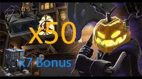 50 Spooky Crates before Spooktober