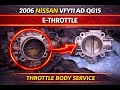 2006 Nissan VFY11 AD QG15 (E-Throttle) | Throttle Body Service