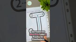 Mess-Free Letter J Tracing Activity for Preschoolers #tracingabc #preschoollearning