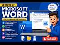 Introduction to Microsoft Word | Complete Basics for Beginners | MS Word Tutorial