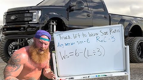 Truck Math 101 - Truck lift to Weiner Size Ratio