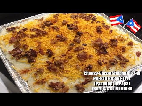 cheesy-bacon-shepherd's-pie-puerto-rican-style-|-pastelon-de-papa-con-queso-y-tocino-estilo-boricua