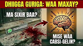 Dhiigga Guriga Lagu Daadiyo Ma Sixir Baa Mise Waa Dagaal Nafsi Ah?