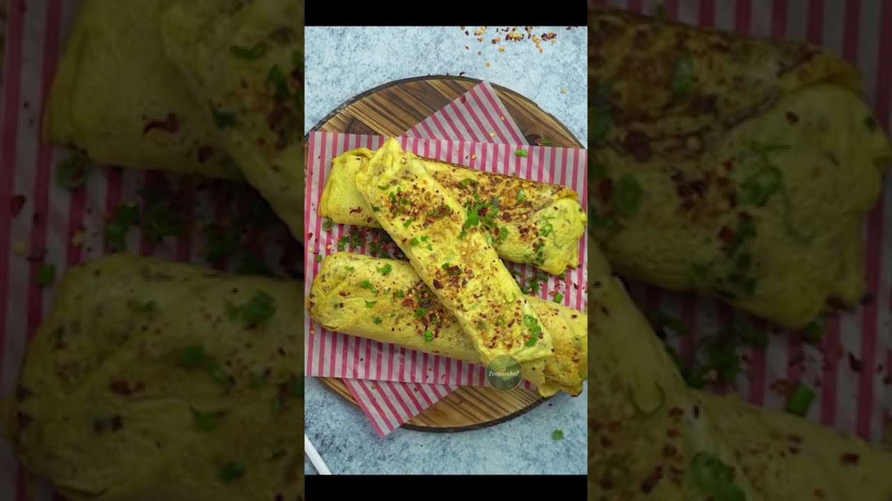 Paratha Roll with Egg Recipe