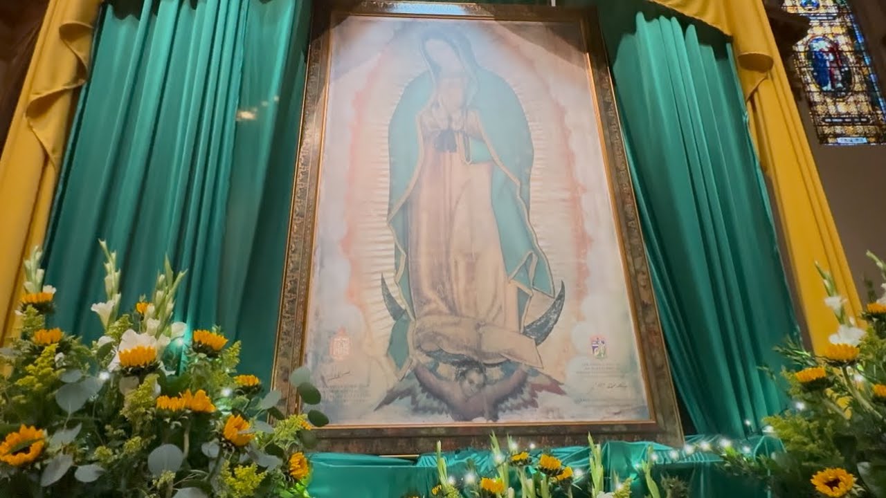 Madre de Las Americas- St James Cathedral-Seattle Washington -2025- no tengo los derechos de autor 