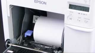 Epson Tmc3500  Roll Paper Change