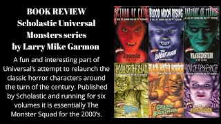 Universal Monsters Scholastic Book Series review