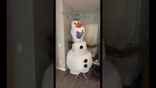 Frozen Olaf Costume!