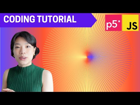 p5.js Coding Tutorial | Color Gradient Animation (lerpColor Function)