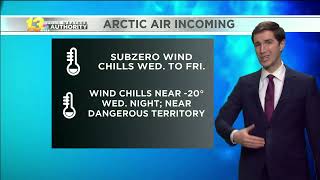 Early evening forecast, 1/18/22