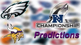 2018 Vikings vs Eagles Prediction (NFC Championship)