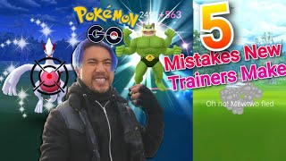 5 COMMON MISTAKES NEW TRAINERS MAKE IN POKEMON GO (2021)