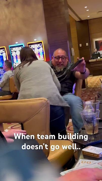 When teambuilding doesn’t go well #MGM #Casino #Detroit