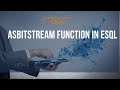 Iib interview question 17  what is the use of asbitstream function in esql