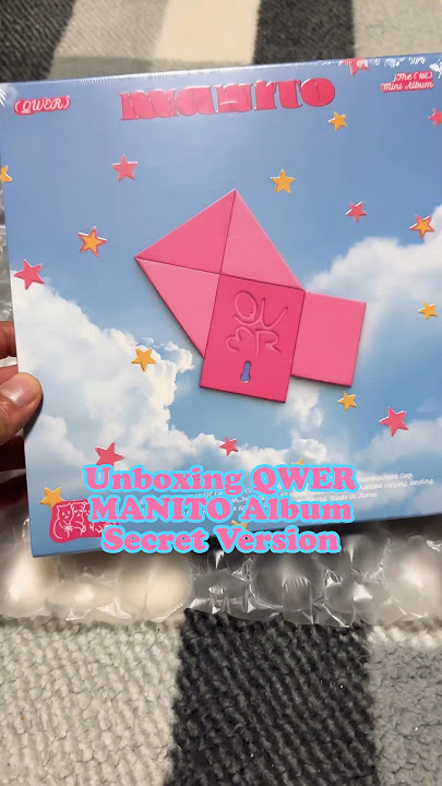Unboxing QWER - MANITO Album Secret Version