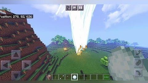 I invented the snowball of lightning. Tutorial. No mods. Command block hack. 100% working.