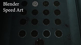 Elevator | Blender 2.92 Speed Art
