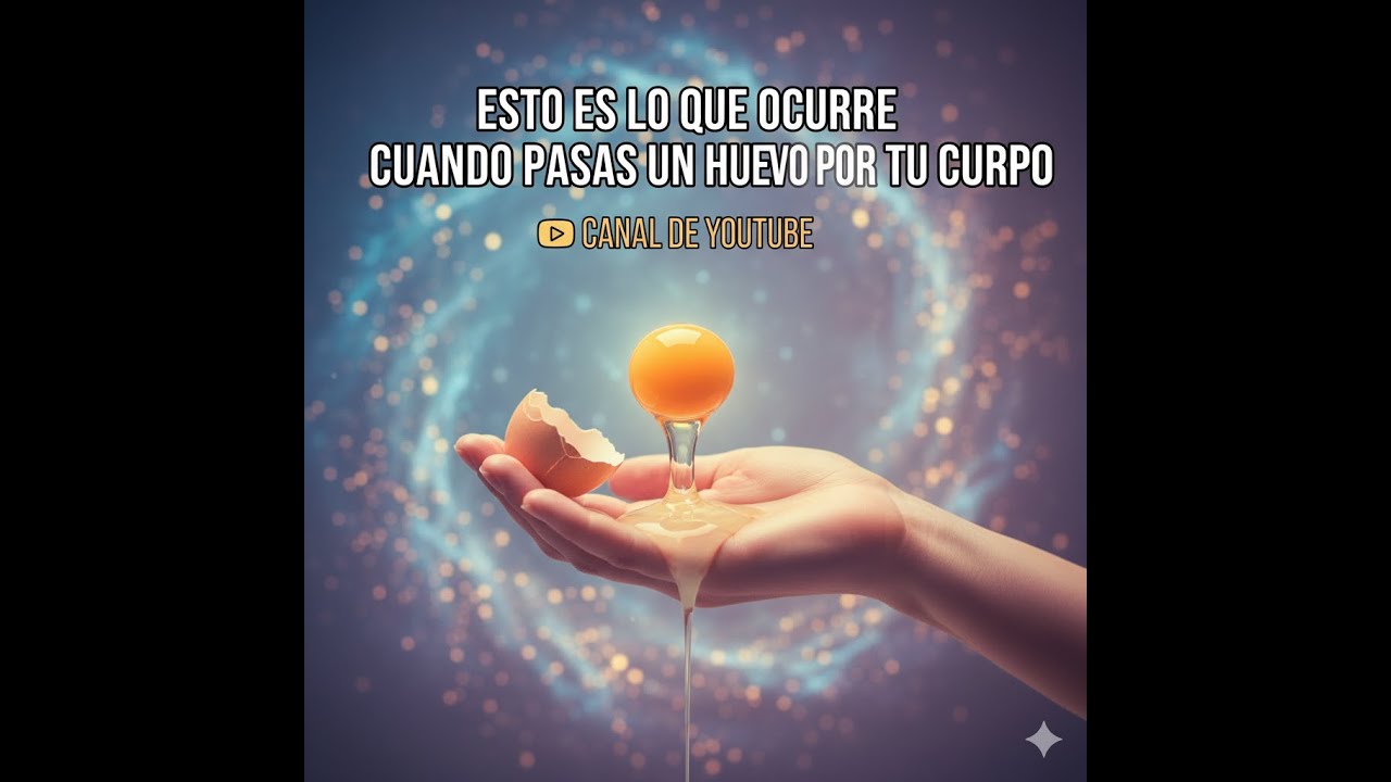 Esto es lo que ocurre cuando pasas un huevo por tu cuerpo