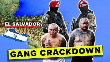 How El Salvador Army DESTROYED Their Brutal Gangs