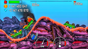 hill climb racing - kiddie express on junkyard | android iOS gameplay  #444 Mrmai Gaming