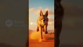 Meep Meep! Coyote vs Roadrunner: The Desert Showdown! 2512040316 🚀🌵😂 #Coyote#Roadrunner#funnyanimals