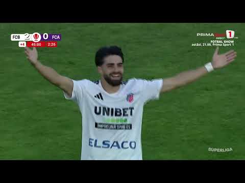 GOOOL! Botoșani - Argeș 2-0. Mailat profită de marcaj și reia singur cu portarul