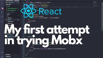 My first attempt in trying out MobX