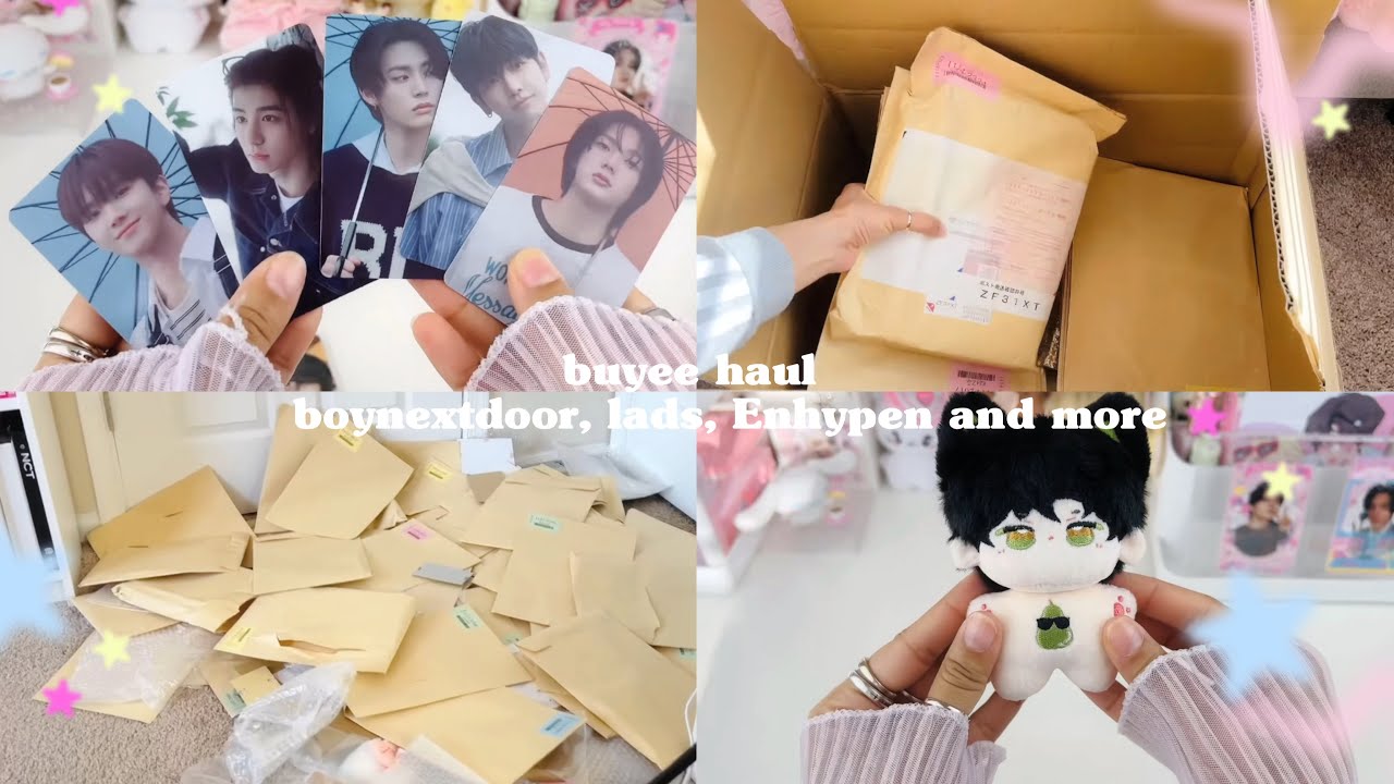ASMR Buyee / Mercari Japan Haul | Boynextdoor, Lads, Enha and more 💞