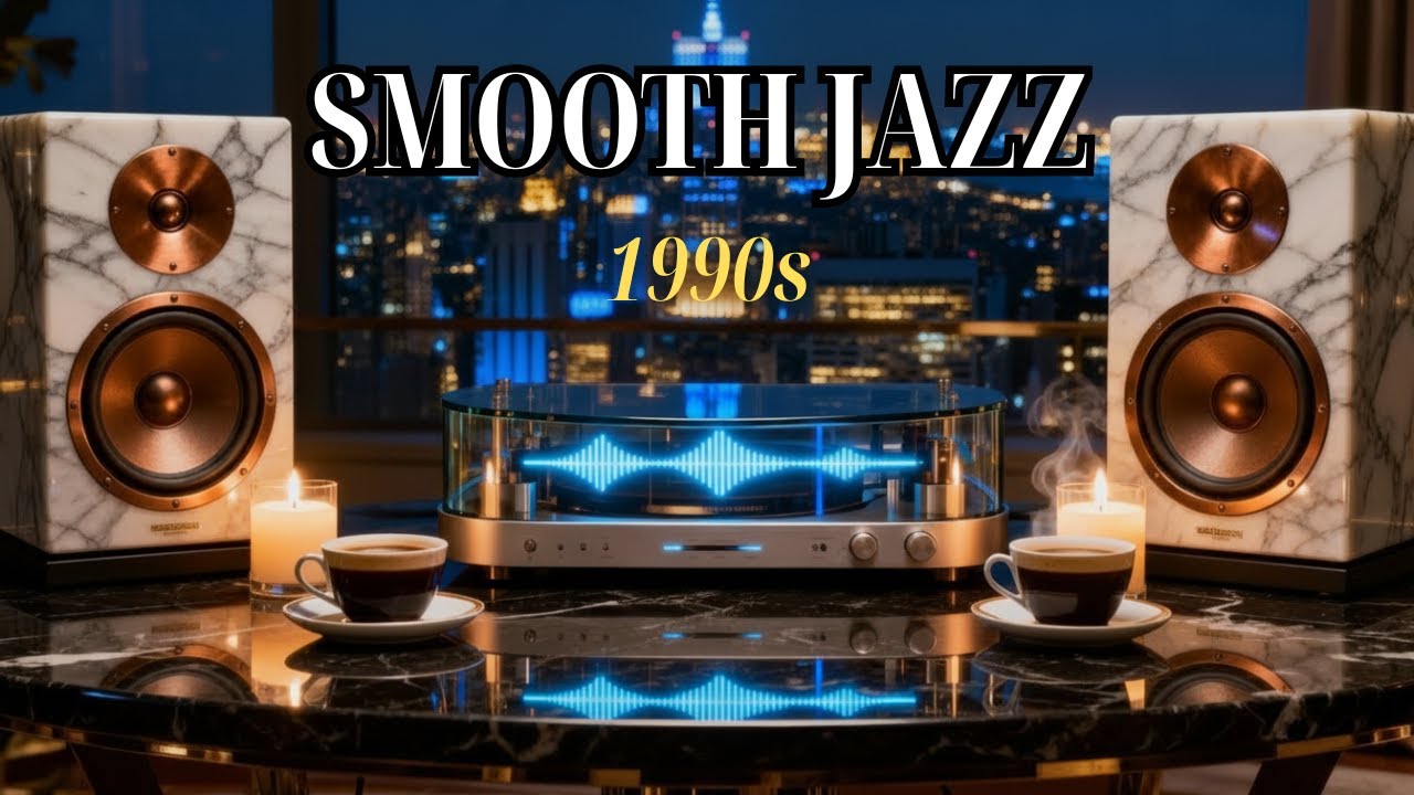 Smooth Jazz 90s – Relaxing Calm Vintage Instrumentals for Quiet Evenings
