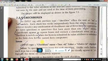 HTML Part-27! Form In HTML! Input Types Password Radio and checkboxes..