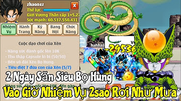 Ngọc Rồng Online - 2 Ngày Săn Boss Siêu Bọ Hung Kím 2Sao Giờ Nhiệm Vụ...Sẽ Ra Sao