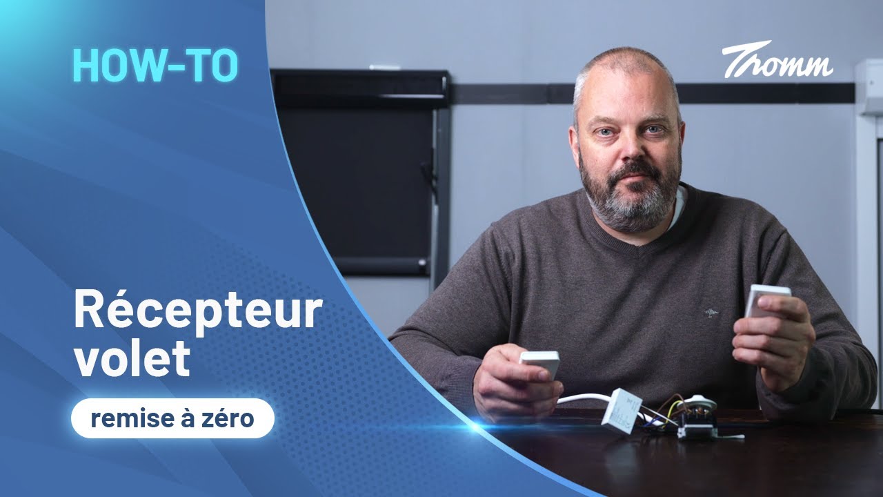 Remise à zéro d'un récepteur au volet roulant Tromm YouTube — free download