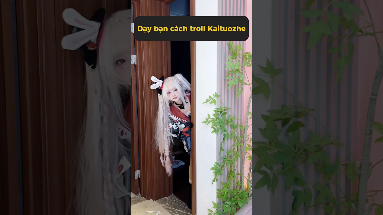 Chỉ bạn cách troll Nhà Khai Phá!!! #meowcosplay #shorts