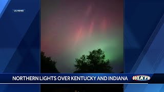 Northern Lights over Kentucky and Indiana; what are the chances for a 2nd viewing Saturday night?