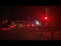 Southbound MBTA Deadhead Crossing Canal Street in West Medford