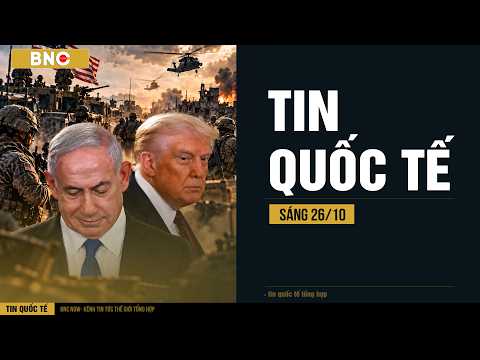 International News 10/26: Netanyahu asks Trump for help · Iranian Minister meets with Khamenei · ...