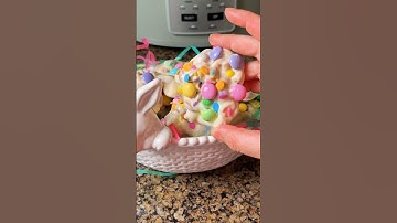🐰 Slow Cooker Easter Peanut Clusters Treat 💐