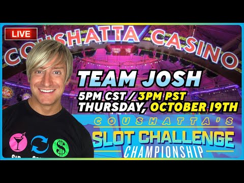 🔴LIVE! Slot Challenge Competition at Coushatta!