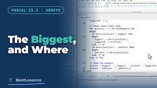 Pascal 15.2 - The Biggest and Where It Is: Searching an Array