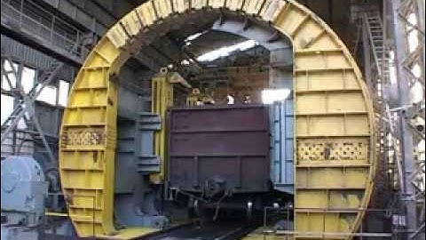 Full Video of Rotary Dumper – Wagon Tippler Operation