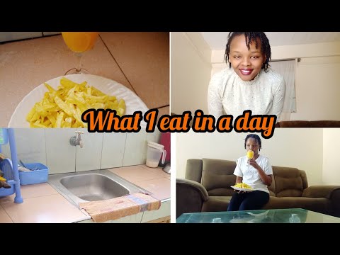 what I eat in a day//simple meal.