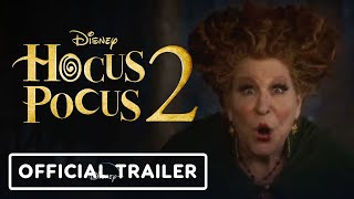 Hocus Pocus 2 - Official Trailer (2022) Bette Midler, Sarah Jessica Parker, Kathy Najimy | D23