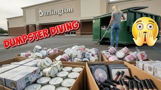 DUMPSTER DIVING   Makeup and Candles WHAT!  Let's Go