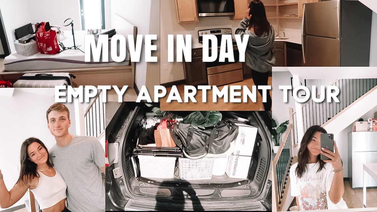 empty apartment tour + MOVING VLOG - YouTube