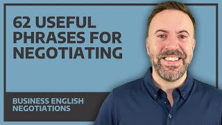 62 Useful Phrases For Negotiating  Business English